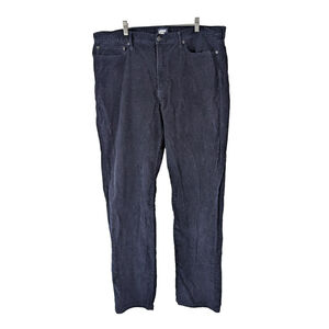 Lands' End Men's Traditional Fit Corduroy Pants Navy Blue 40x34 Preppy Classic